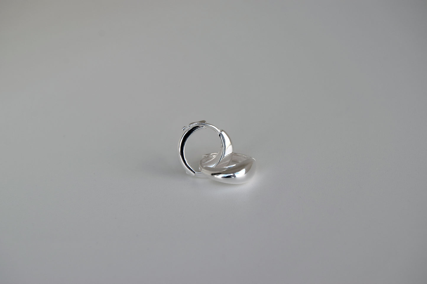 Sterling Silver Huggie Earrings