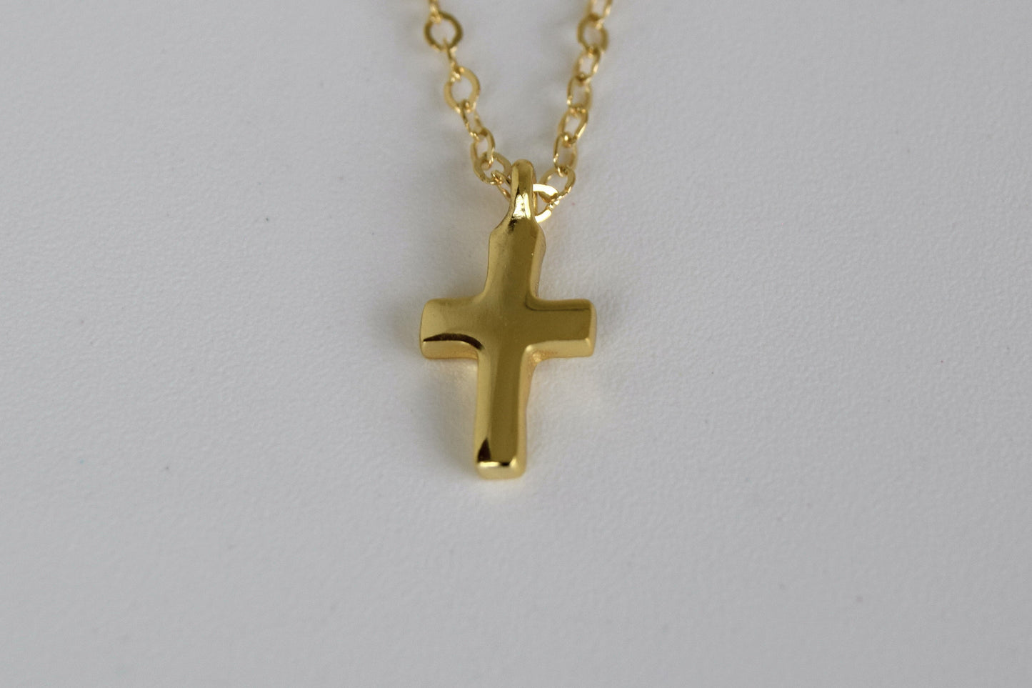 Gold Plated Cross Necklace