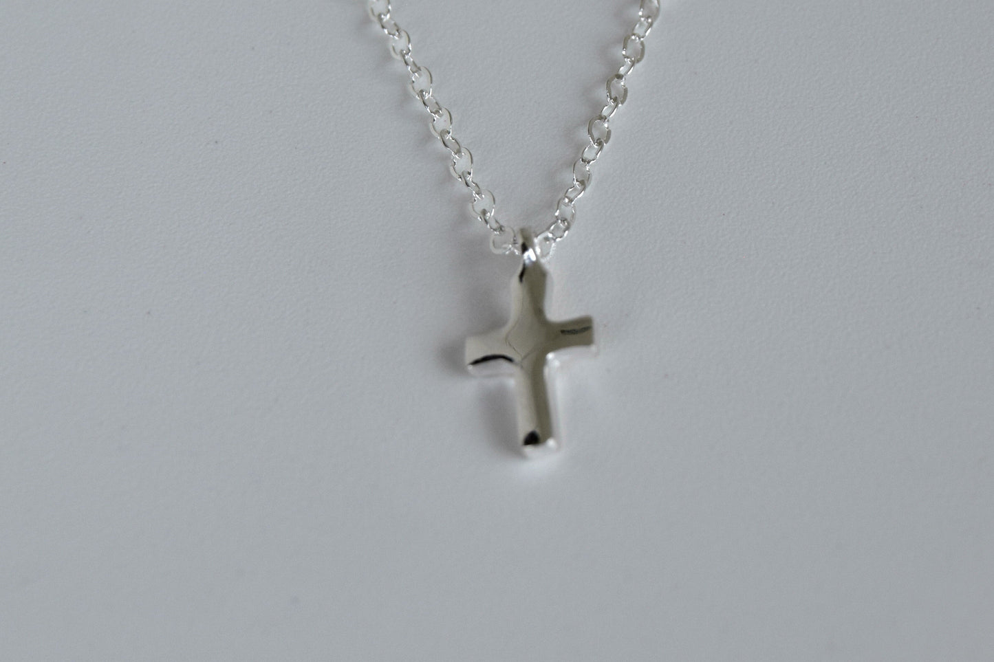 Sterling Silver Cross Necklace
