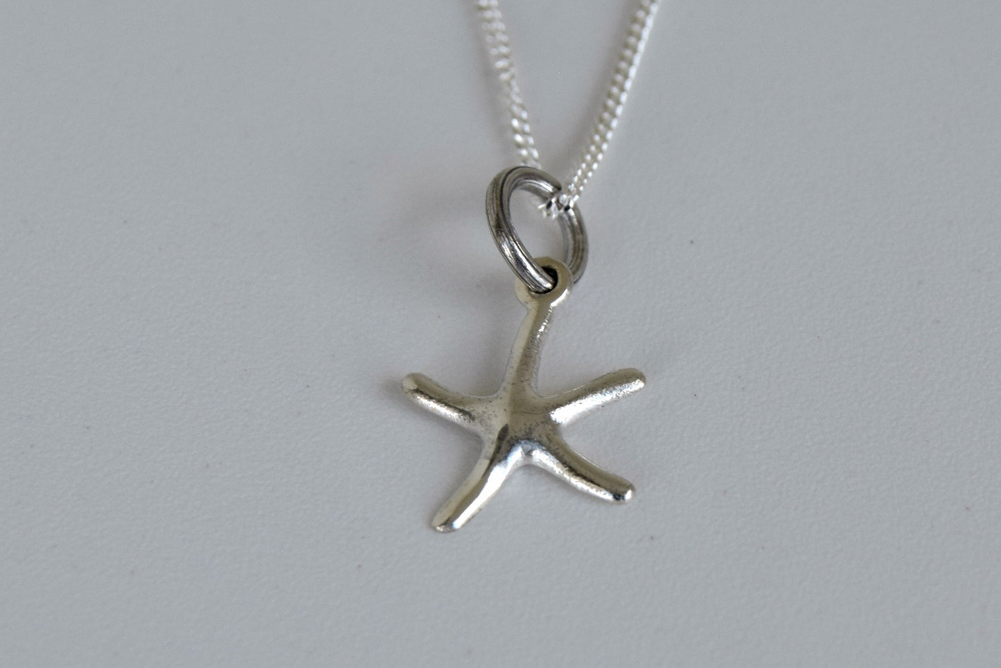 Sterling Silver Starfish Necklace