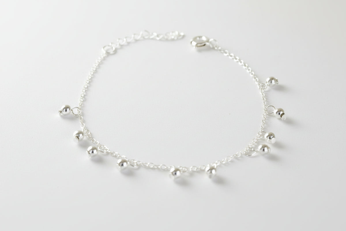 Sterling-Silver Multi Balls Bracelet