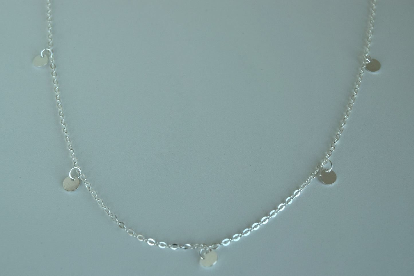 Small Multi Disc Necklace