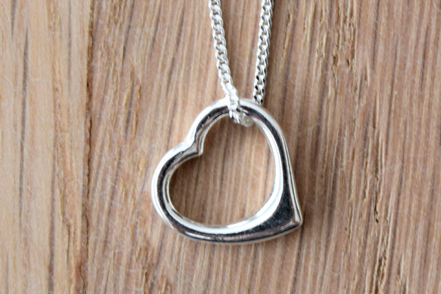 Open Heart Necklace