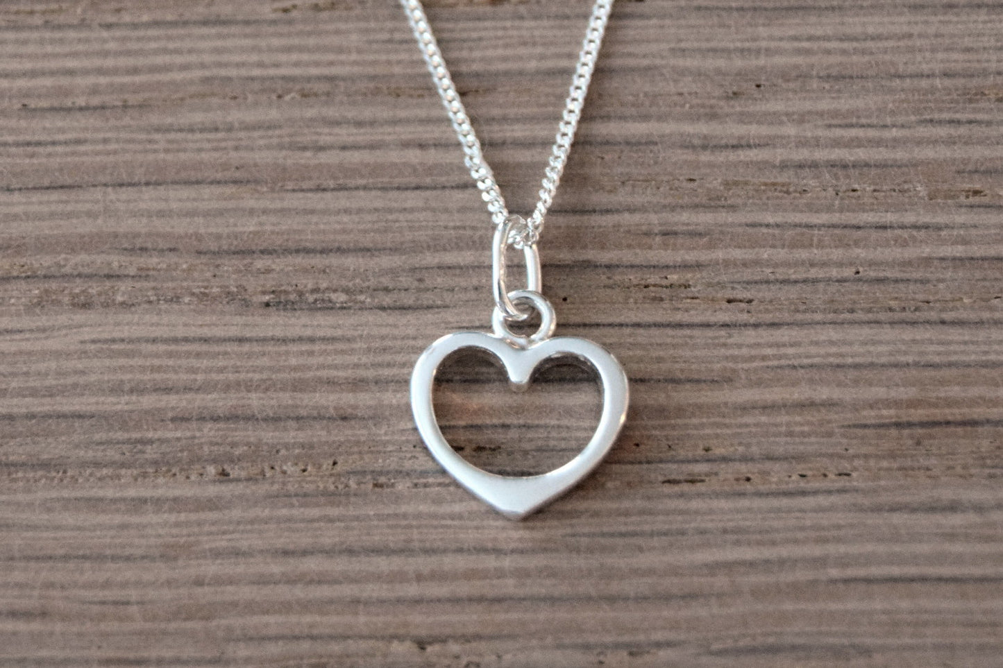 Open Heart Necklace