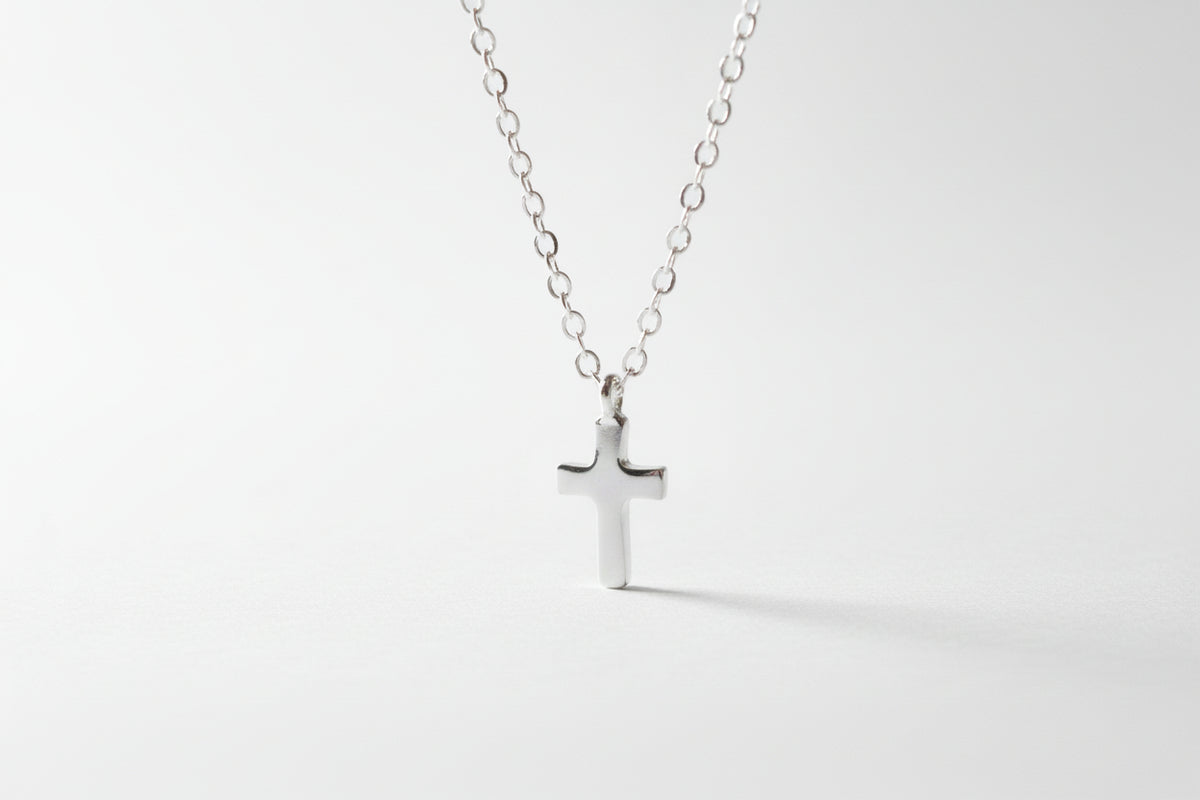 Sterling Silver Cross Necklace