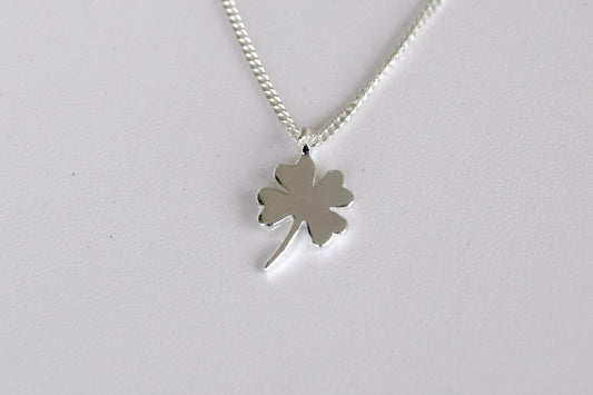 Sterling Silver Clover Necklace