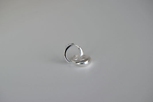 Sterling Silver Huggie Earrings