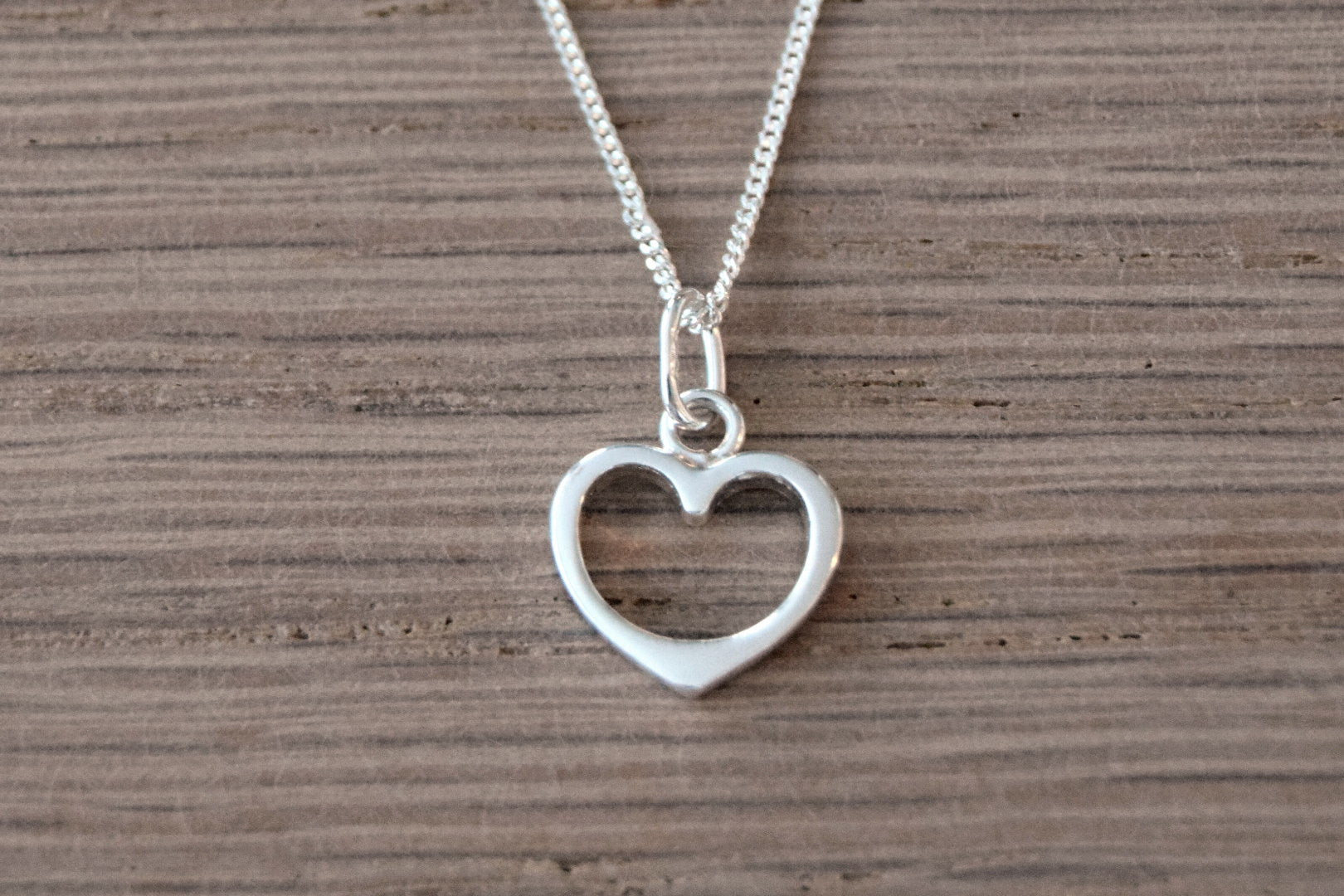 Open Heart Necklace