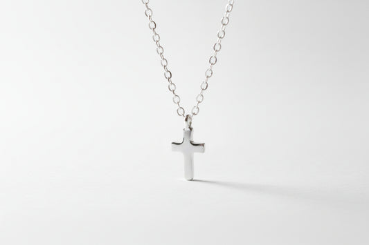 Sterling Silver Cross Necklace