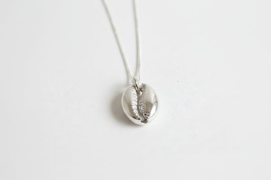 Sterling Silver Cowrie Shell Necklace