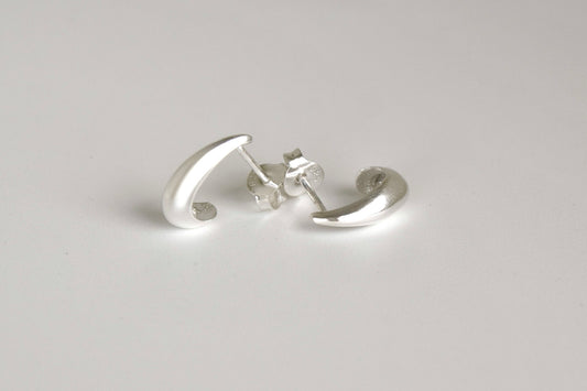 Sterling Silver Teardrop Stud Earrings