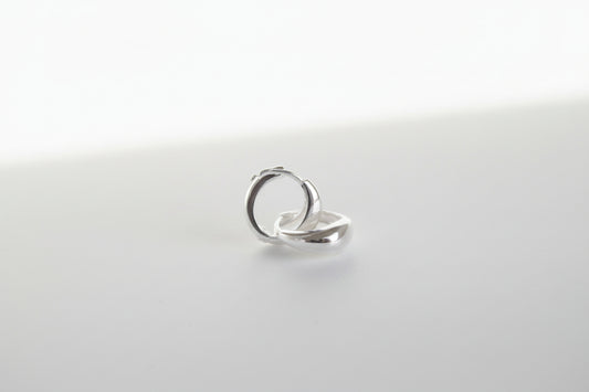 Sterling Silver Huggie Earrings